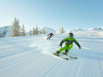 Carvingschwünge auf der Reiteralm